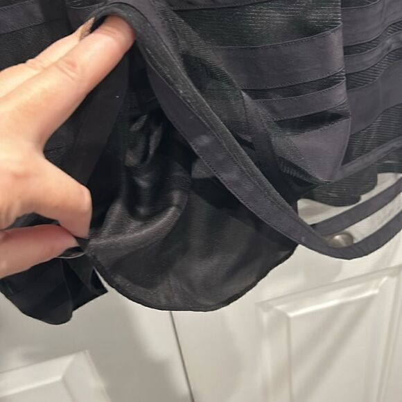 Parker Black Dress, Size Large - Picture 5 of 15